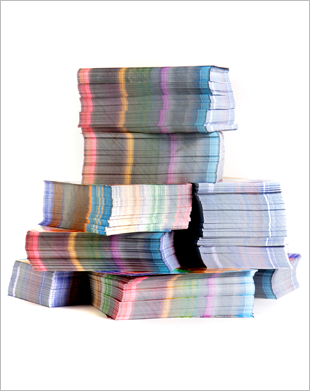 Printed leaflets